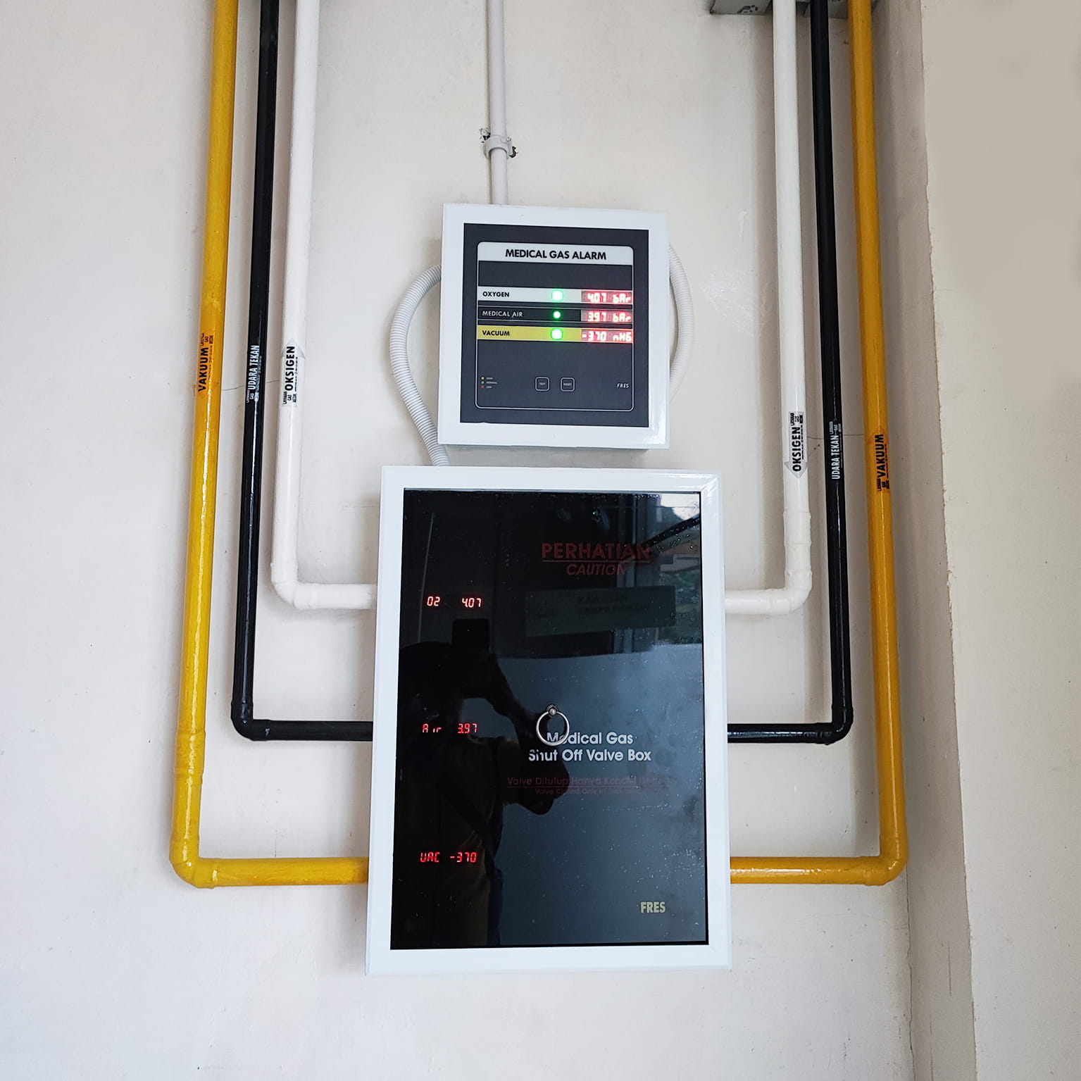 FRES DIGITAL SHUT OFF VALVE 3 LINE GAS - Image 2