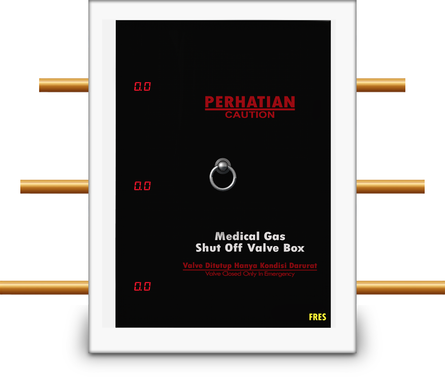 FRES DIGITAL SHUT OFF VALVE 3 LINE GAS