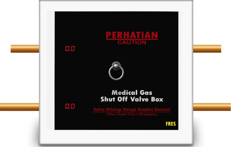 FRES DIGITAL SHUT OFF VALVE 2 LINE GAS - Image 1