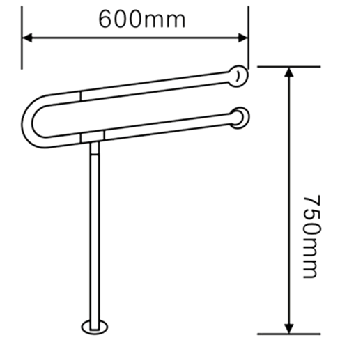 FRES RAILING TOILET TYPE 32-28 - Image 2