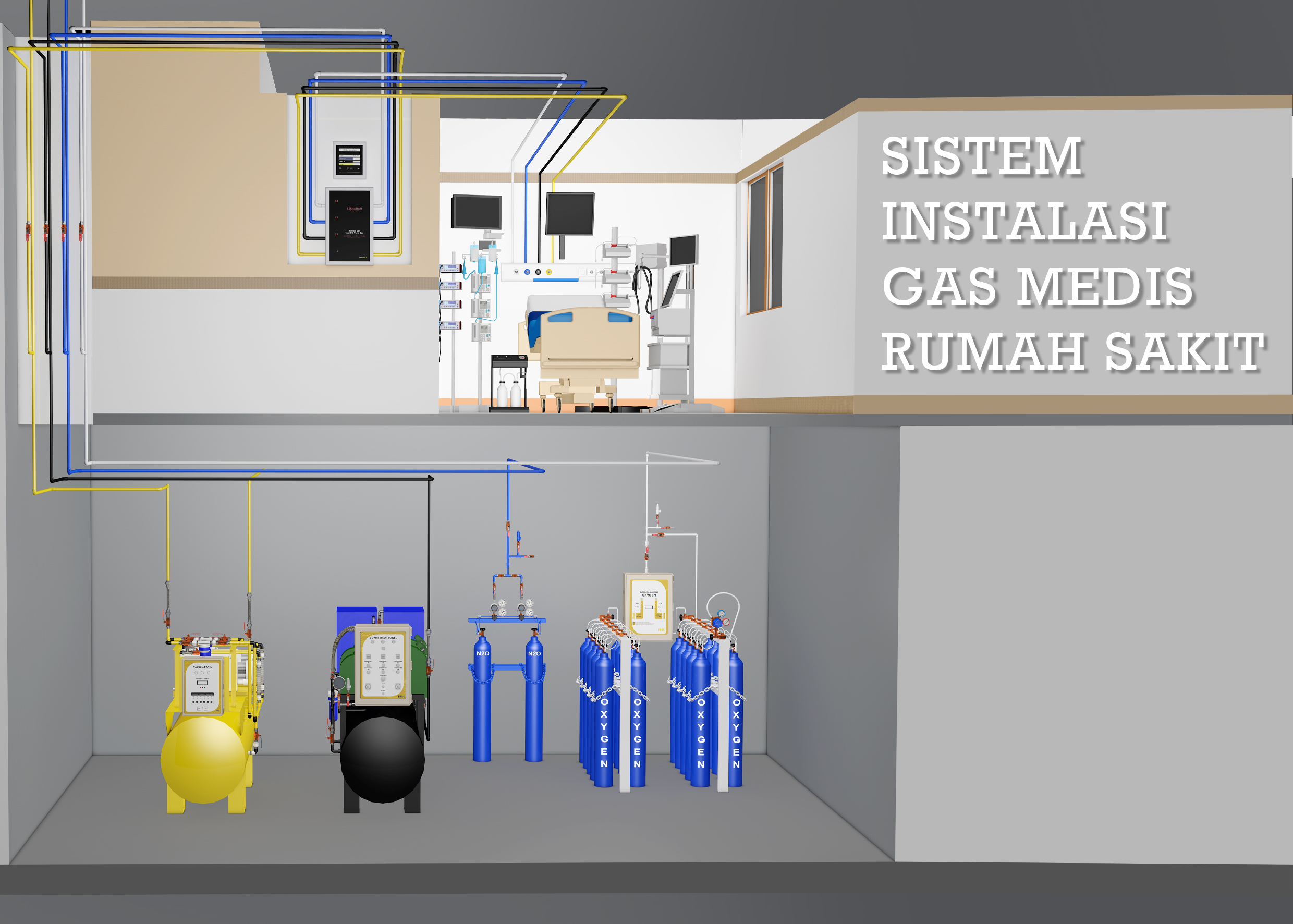 Sistem instalasi gas medis rumah sakit