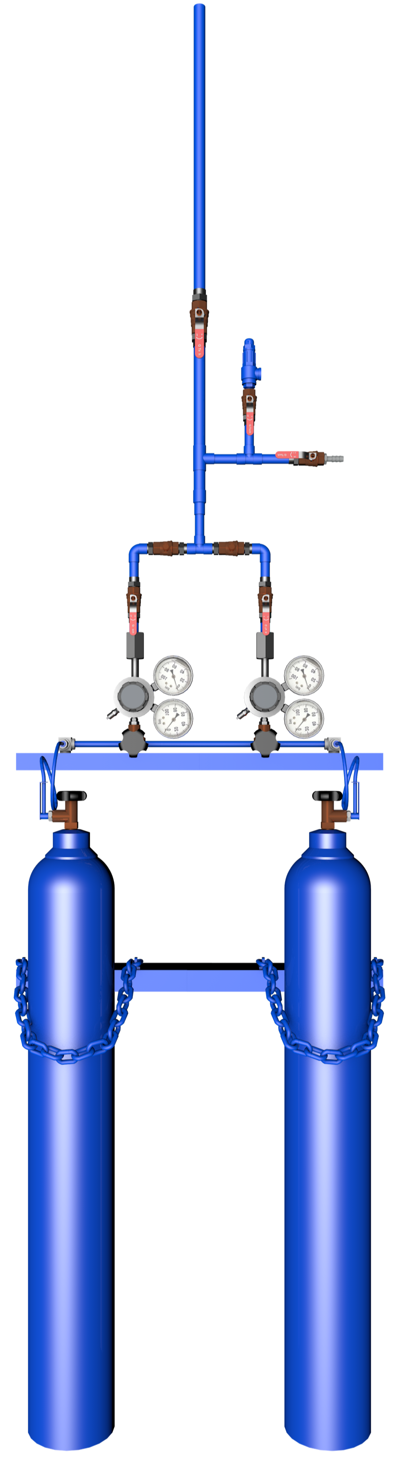 FRES SENTRAL MANUAL MANIFOLD NITROGEN (N₂) - Image 1