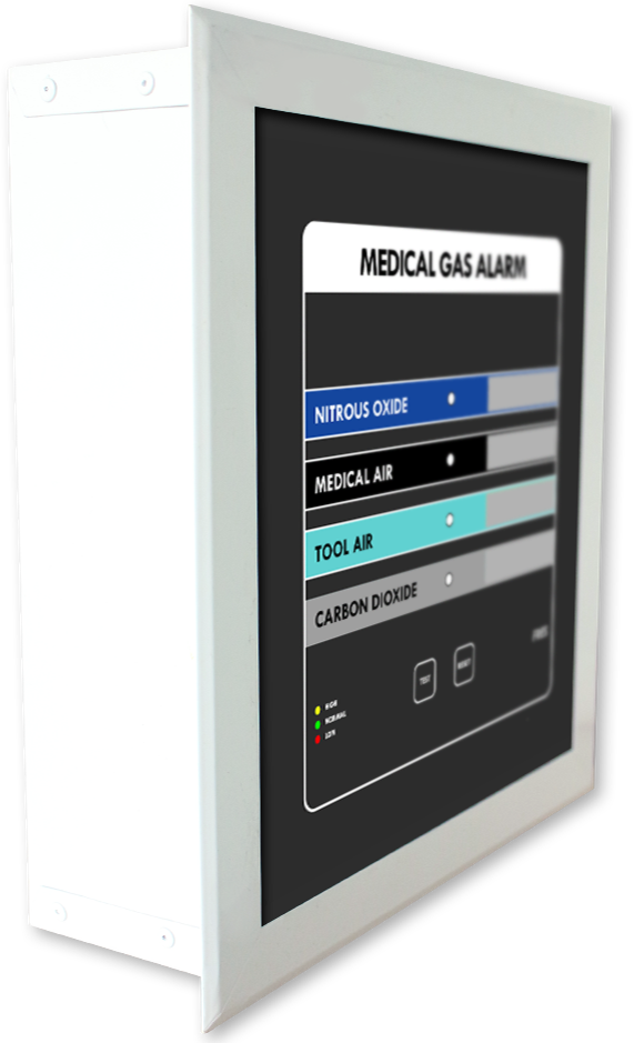 FRES DIGITAL ALARM GAS MEDIS 4 LINE GAS - Image 2