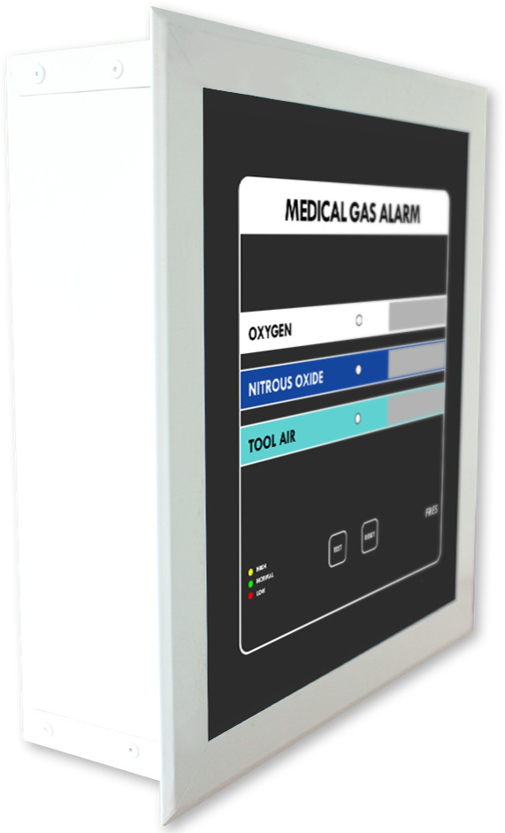 FRES DIGITAL ALARM GAS MEDIS 3 LINE GAS - Image 2