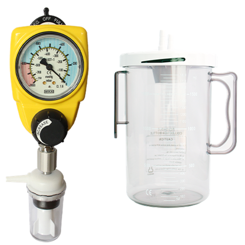 PAHSCO SUCTION REGULATOR MEDICAL REG OFF FULL -760 mmHg DEWASA FULL SET - Image 1