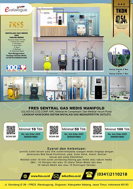FRES SISTEM MEDICAL GAS MANIFOLD