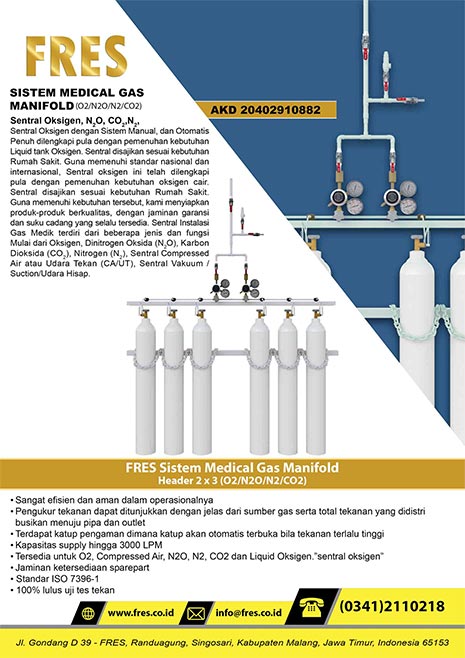 FRES SENTRAL MANUAL MANIFOLD