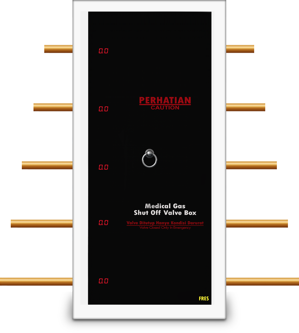 FRES DIGITAL SHUT OFF VALVE 5 LINE GAS
