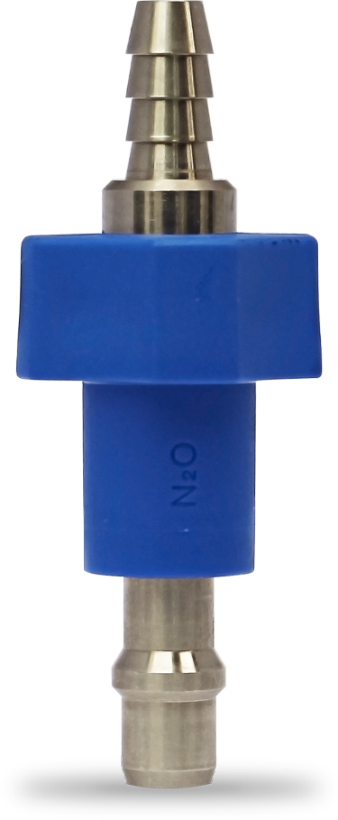 PAHSCO CONNECTOR NITROUS OXIDE KE SELANG STANDAR GERMANY