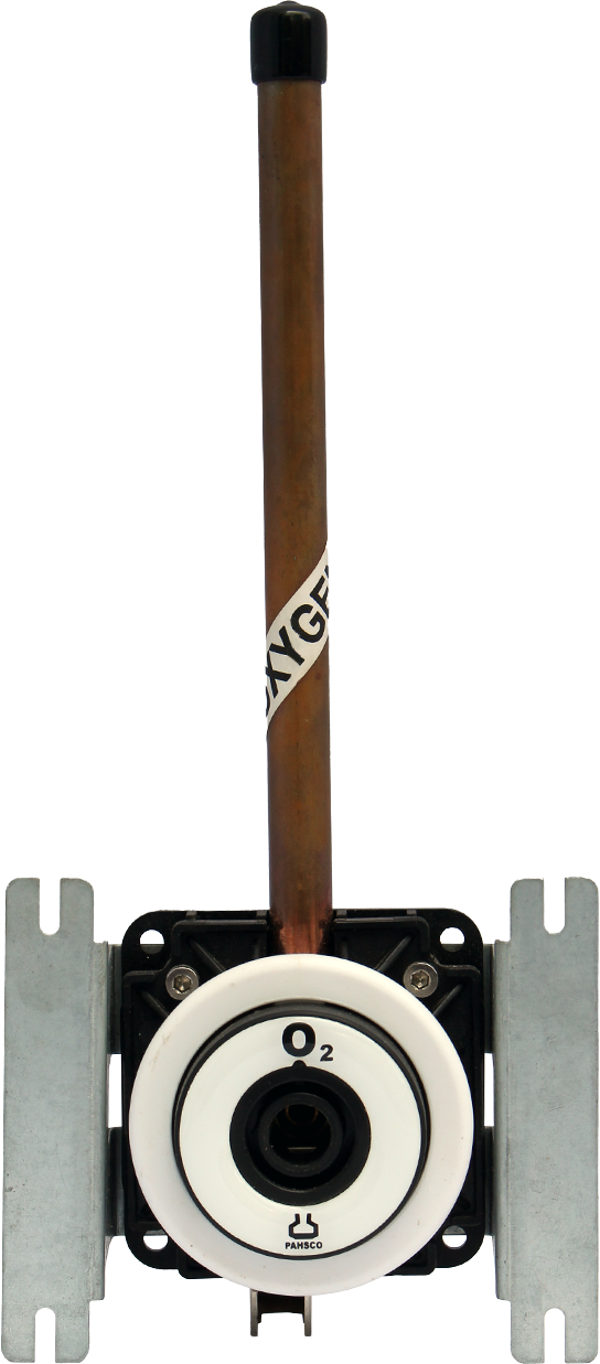 PAHSCO OUTLET OKSIGEN CONSOLE TYPE STANDAR BRITISH