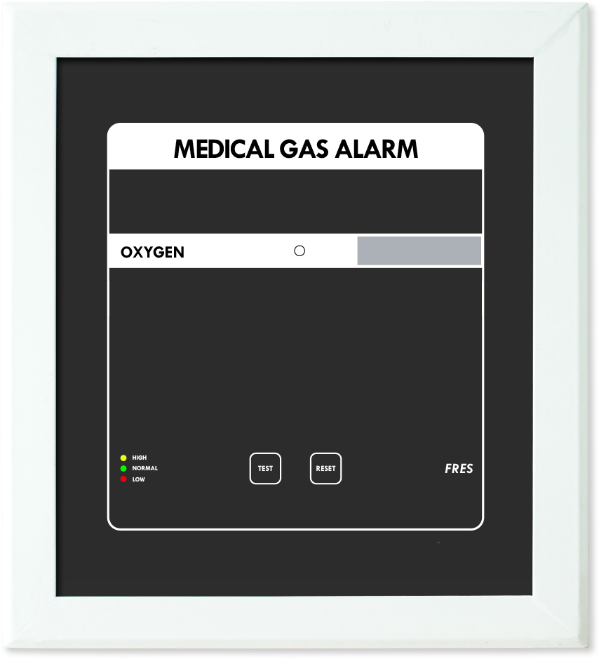 FRES DIGITAL ALARM GAS MEDIS 1 LINE GAS - Image 1