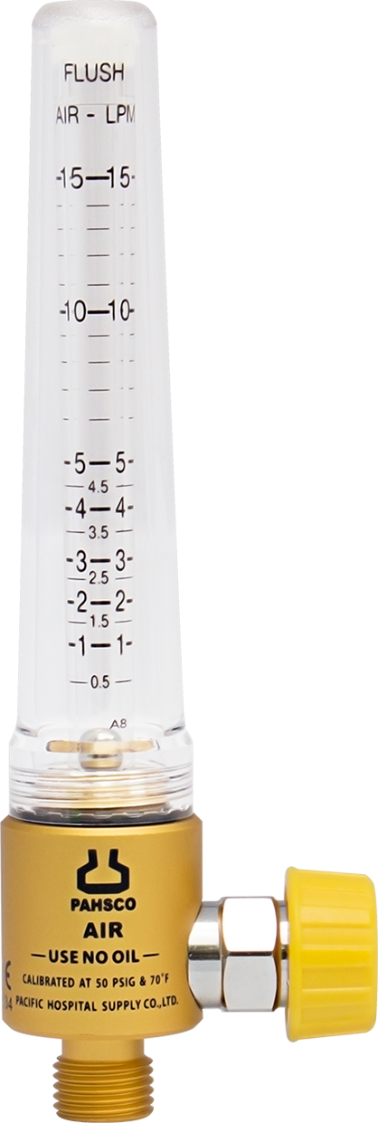 PAHSCO FLOWMETER OKSIGEN COMPRESSED AIR 0-15 LPM (DEWASA) - Image 1