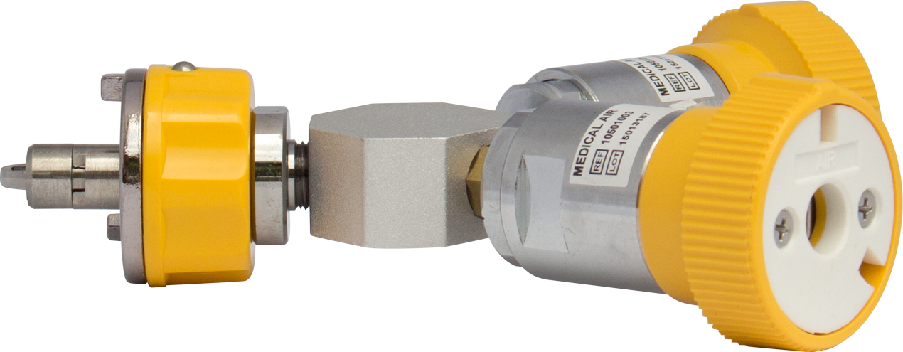 PAHSCO TWO WAY OUTLET COMPRESSED AIR STANDAR OHMEDA